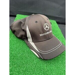 MERCEDES BENZ Hat Cap Strapback Black Performance Adjustable